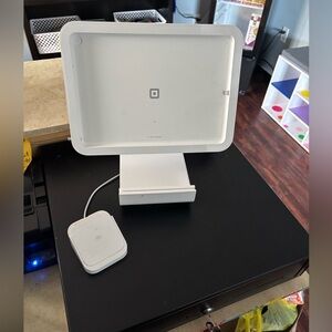 Square Stand POS Terminal with Square Reader and Cash Register